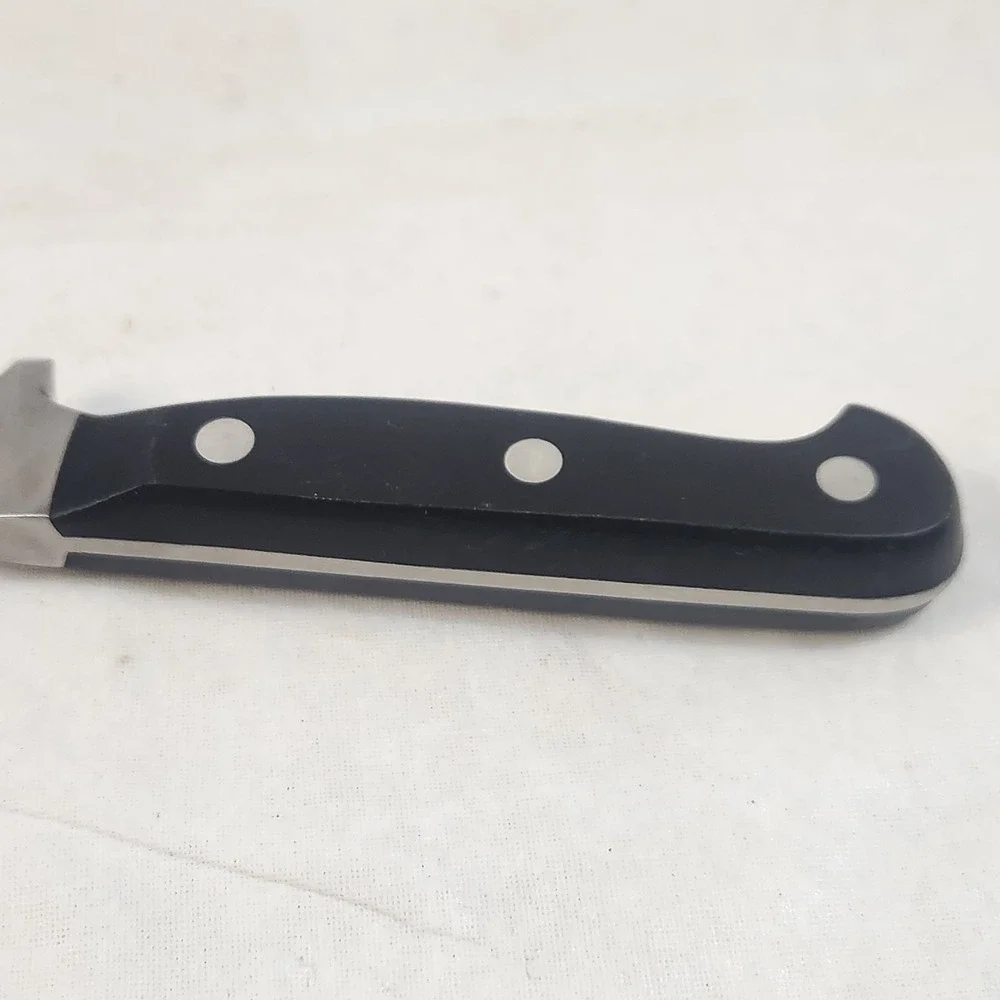 Mundial 5114-6 Boning Knife Stainless Steel Brazil Black Handle Full Tang Rivet